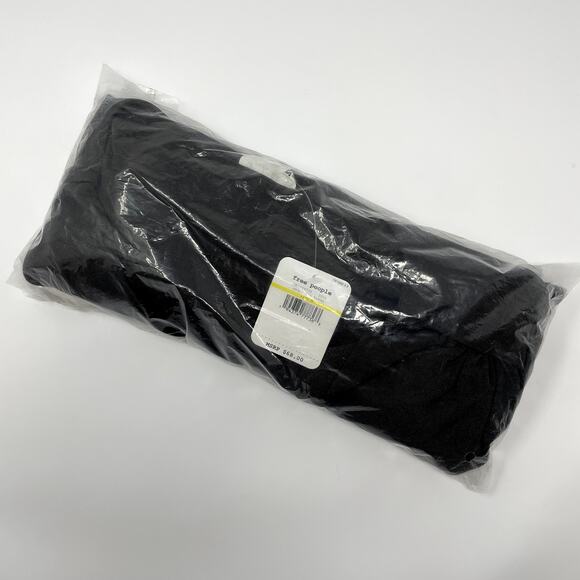 Free People Long Sleeve Front Wrap Plunging Neck Bodysuit - Picture 5 of 5